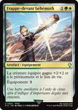 Frappe-devant béhémoth - Final Fantasy Commander