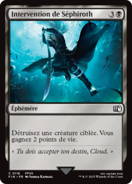 Intervention de Séphiroth - Final Fantasy