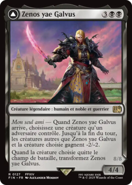 Zenos yae Galvus -> Shinryu, rival transcendant - Final Fantasy
