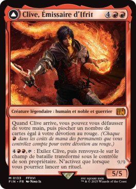 Clive, Émissaire d’Ifrit -> Ifrit, Primordial du feu - Final Fantasy