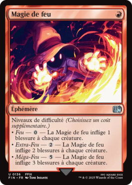 Magie de feu - Final Fantasy