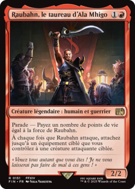 Raubahn, le taureau d'Ala Mhigo - Final Fantasy