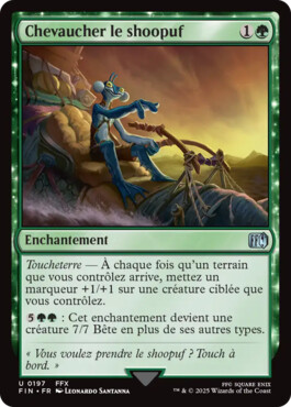 Chevaucher le shoopuf - Final Fantasy