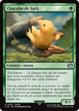 Chocobo de Sazh - Final Fantasy