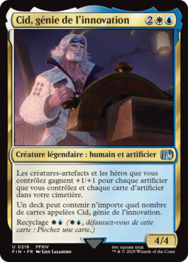 Cid, génie de l'innovation - Final Fantasy