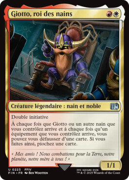 Giotto, roi des nains - Final Fantasy
