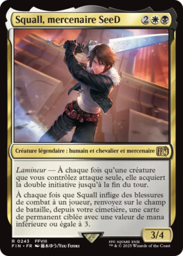 Squall, mercenaire SeeD - Final Fantasy