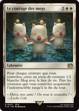 Le courage des mogs - Final Fantasy