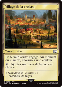 Village de la croisée - Final Fantasy