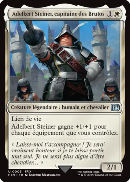 Adelbert Steiner, capitaine des Brutos - Final Fantasy