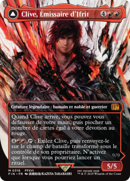 Clive, Émissaire d’Ifrit -> Ifrit, Primordial du feu - Final Fantasy