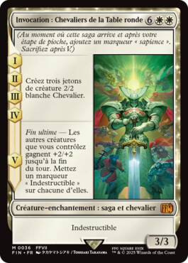 Invocation : Chevaliers de la Table ronde - Final Fantasy