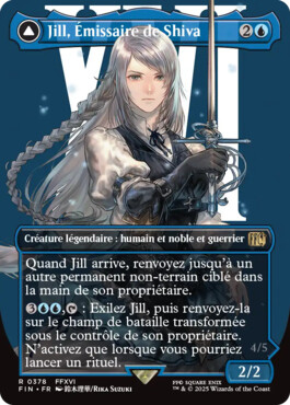 Jill, Émissaire de Shiva -> Shiva, Primordiale de la glace - Final Fantasy