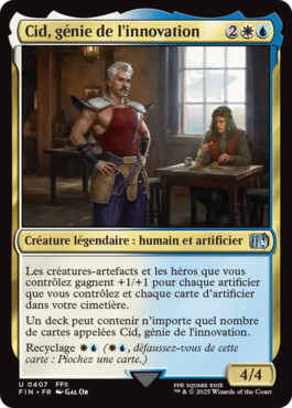Cid, génie de l'innovation - Final Fantasy