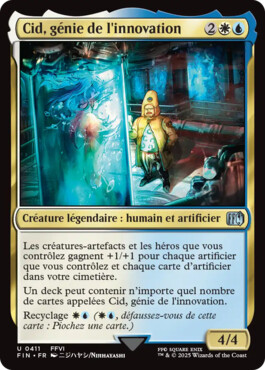 Cid, génie de l'innovation - Final Fantasy