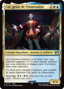 Cid, génie de l'innovation - Final Fantasy