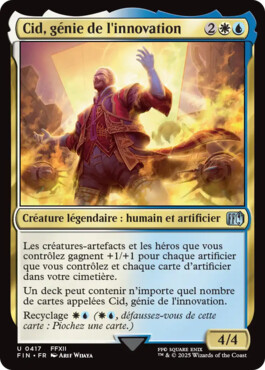 Cid, génie de l'innovation - Final Fantasy