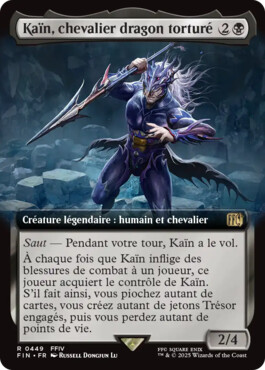 Kaïn, chevalier dragon torturé - Final Fantasy