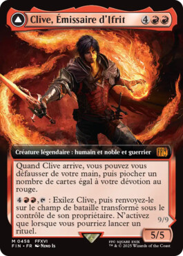 Clive, Émissaire d’Ifrit -> Ifrit, Primordial du feu - Final Fantasy