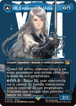 Jill, Émissaire de Shiva -> Shiva, Primordiale de la glace - Final Fantasy