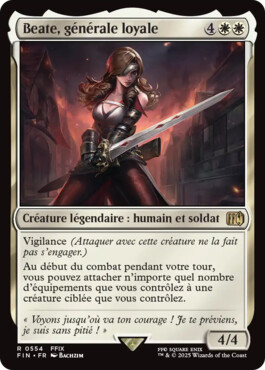 Beate, générale loyale - Final Fantasy