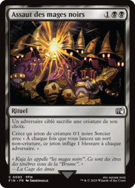 Assaut des mages noirs - Final Fantasy