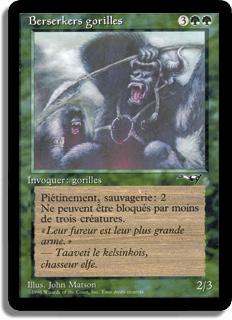Berserkers gorilles - Alliances