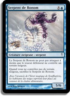 Serpent de Ronom - Souffle Glaciaire