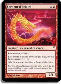 Serpent d'éclairs - Souffle Glaciaire