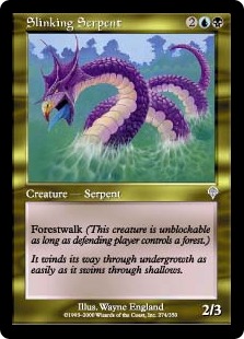 Grand serpent sinueux - Invasion