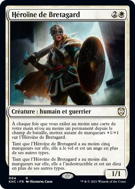 Héroïne de Bretagard - Kaldheim Commander