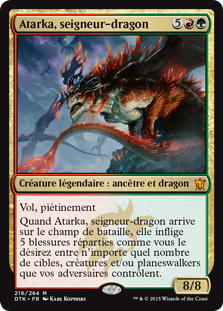 Atarka, seigneur-dragon - Les dragons de Tarkir