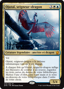 Ojutaï, seigneur-dragon - Les dragons de Tarkir