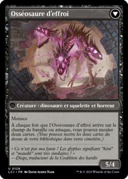 Osséosaure d'effroi - Les cavernes oubliées d'Ixalan