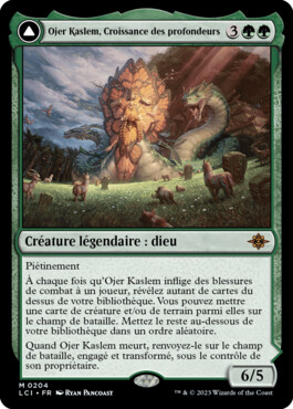 Ojer Kaslem, Croissance des profondeurs -> Temple de la culture - Les cavernes oubliées d'Ixalan