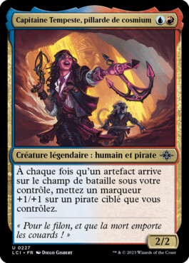 Capitaine Tempeste, pillarde de cosmium - Les cavernes oubliées d'Ixalan