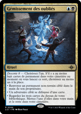 Gémissement des oubliés - Les cavernes oubliées d'Ixalan