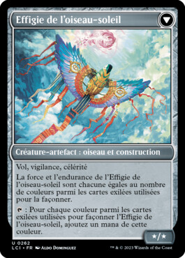 Effigie de l'oiseau-soleil - Les cavernes oubliées d'Ixalan