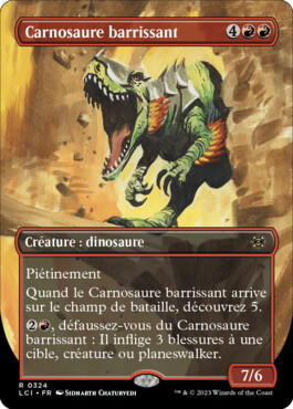 Carnosaure barrissant - Les cavernes oubliées d'Ixalan