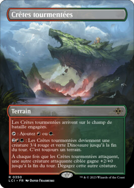 Crêtes tourmentées - Les cavernes oubliées d'Ixalan