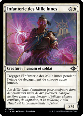 Infanterie des Mille lunes - Les cavernes oubliées d'Ixalan