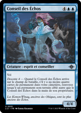 Conseil des Échos - Les cavernes oubliées d'Ixalan