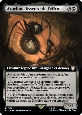Arachne, tisseuse de l'effroi - Le Seigneur des Anneaux : chroniques de la Terre du Milieu Commander