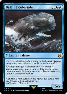 Baleine colossale - Le Seigneur des Anneaux : chroniques de la Terre du Milieu Commander