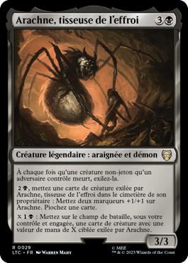 Arachne, tisseuse de l'effroi - Le Seigneur des Anneaux : chroniques de la Terre du Milieu Commander