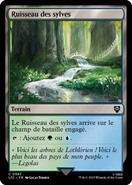 Ruisseau des sylves - Le Seigneur des Anneaux : chroniques de la Terre du Milieu Commander
