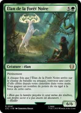 Élan de la Forêt Noire - Le Seigneur des Anneaux : chroniques de la Terre du Milieu Commander