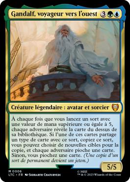 Gandalf, voyageur vers l'ouest - Le Seigneur des Anneaux : chroniques de la Terre du Milieu Commander