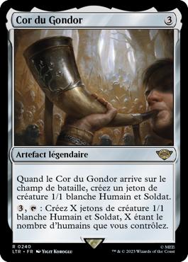 Cor du Gondor - Le Seigneur des Anneaux : chroniques de la Terre du Milieu