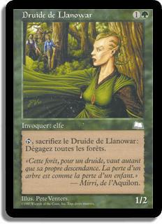 Druide de Llanowar - Aquilon
